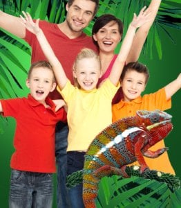 Anne ve Baba + 3 Çocuk